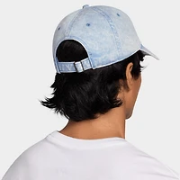 Nike Club Casquette Déstructurée en Denim avec Patch / Bleu Travail