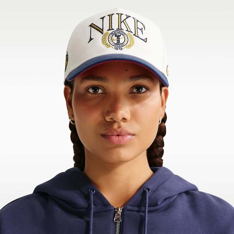 Nike Rise Casquette AFrame GFX Voile / Bleu marine nuit