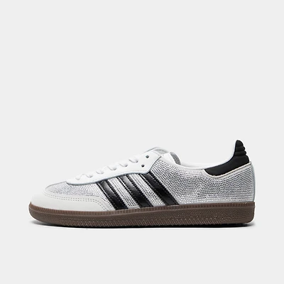 adidas Femmes Samba Blanc Cristal / - Argent Métallique