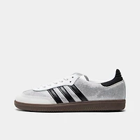 adidas Femmes Samba Blanc Cristal / - Argent Métallique