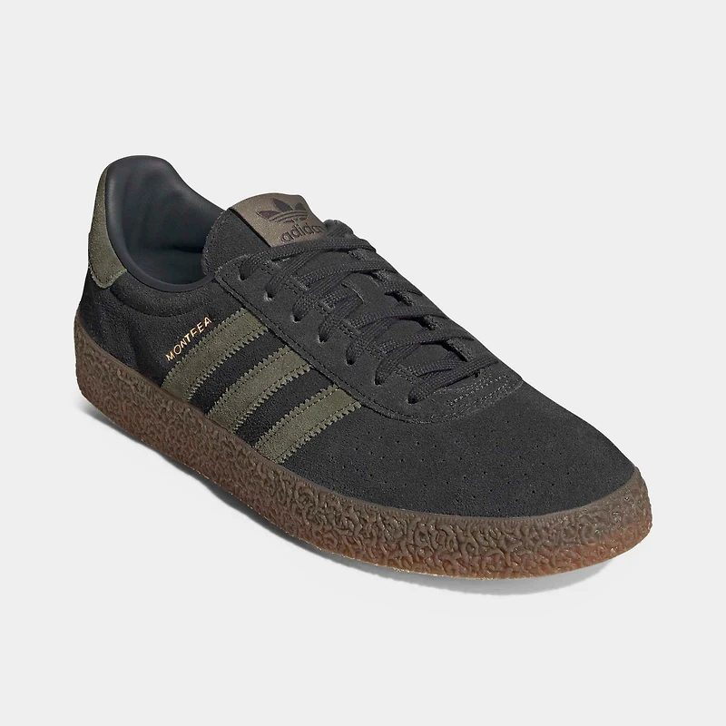 adidas Montréal Carbone / Olive Strata - Gomme