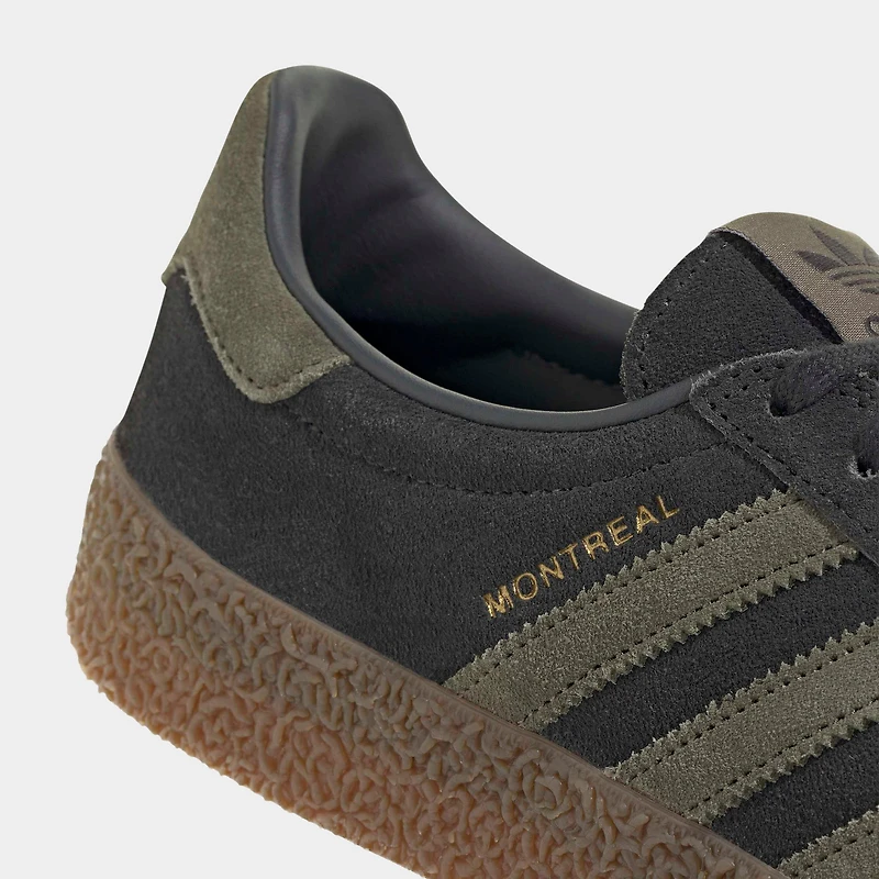 adidas Montréal Carbone / Olive Strata - Gomme