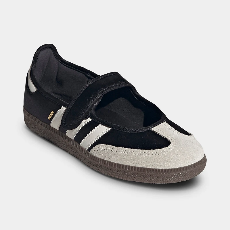 adidas Women's Samba Jane Black / Off White - Gold Metallic