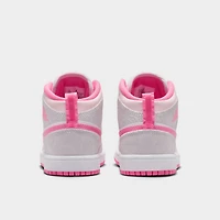 Jordan 1 Mid SE PS Vast Grey / Pink Glow - Sail