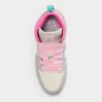 Jordan 1 Mid SE PS Vast Grey / Pink Glow - Sail