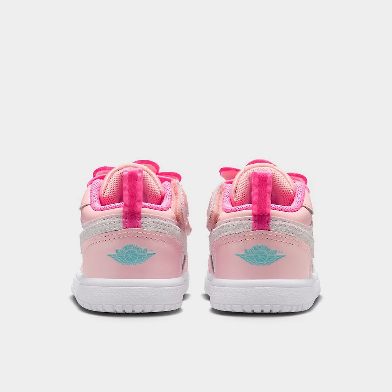 Jordan 1 Low SE TD Rose Fluorescent / Bleu Clair - Éclatant