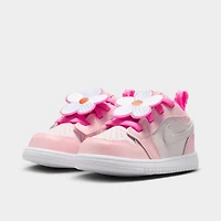 Jordan 1 Low SE TD Rose Fluorescent / Bleu Clair - Éclatant