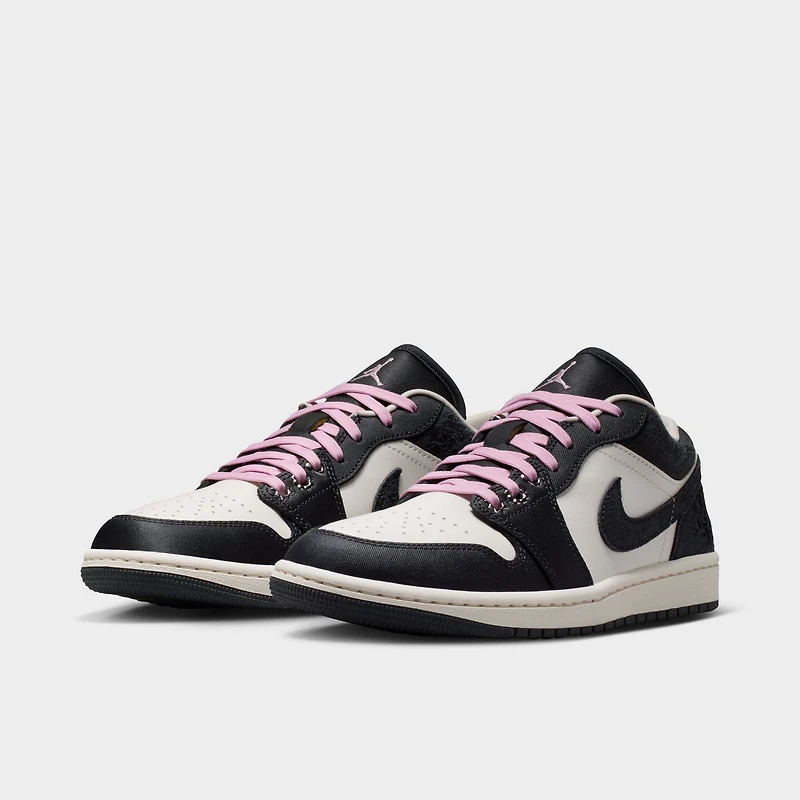 Jordan Femmes 1 Low SE Anthracite / Carmin glacé - Voile