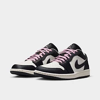 Jordan  Femmes 1 Low SE Anthracite / Carmin glacé - Voile