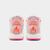 Jordan 3 KSA Retro GS Pearl Pink / Hyper Orange - Bloom