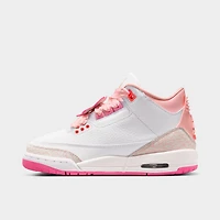 Jordan 3 KSA Retro GS Pearl Pink / Hyper Orange - Bloom