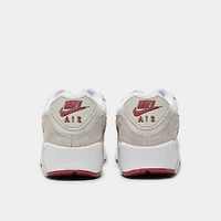 Nike Air Max 90 SE GS White / Team Crimson - Light Bone
