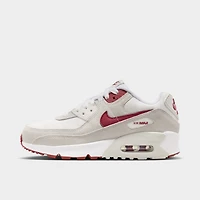Nike Air Max 90 SE GS White / Team Crimson - Light Bone