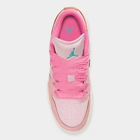 Jordan 1 Low SE GS Pink Bloom / Glow - Pearl