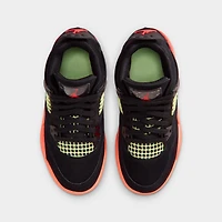 Jordan 4 KSA Retro PS Noir / Infrared 23 - Mangue Lumineuse
