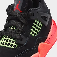 Jordan 4 KS Retro TD Black / Infrared 23 - Bright Mango