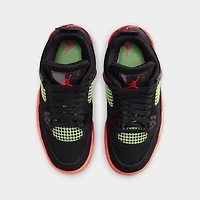 Jordan 4 KS Retro GS Black / Infrared 23 - Bright Mango