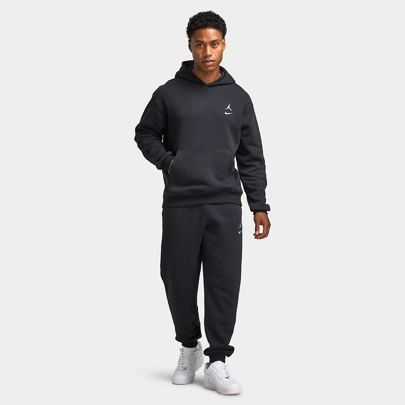 Jordan Brooklyn Varsity Fleece Pullover Hoodie Black / White
