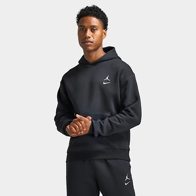 Jordan Brooklyn Varsity Fleece Pullover Hoodie Black / White