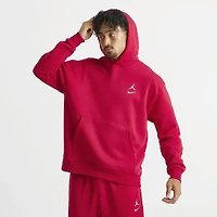 Jordan Brooklyn Varsity Fleece Pullover Hoodie Gym Red / White