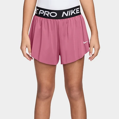 Nike Dri-FIT Juniors' 2in1 Knit Shorts Peony / - Black