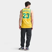 Jordan MJ ESS Mesh Jersey P6 Varsity Maize / Lucky Green