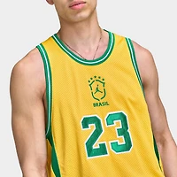 Jordan MJ ESS Mesh Jersey P6 Varsity Maize / Lucky Green