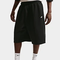 Nike Club Fleece OS Shorts / Black White