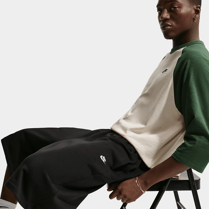 Nike Club Fleece OS Shorts / Black White