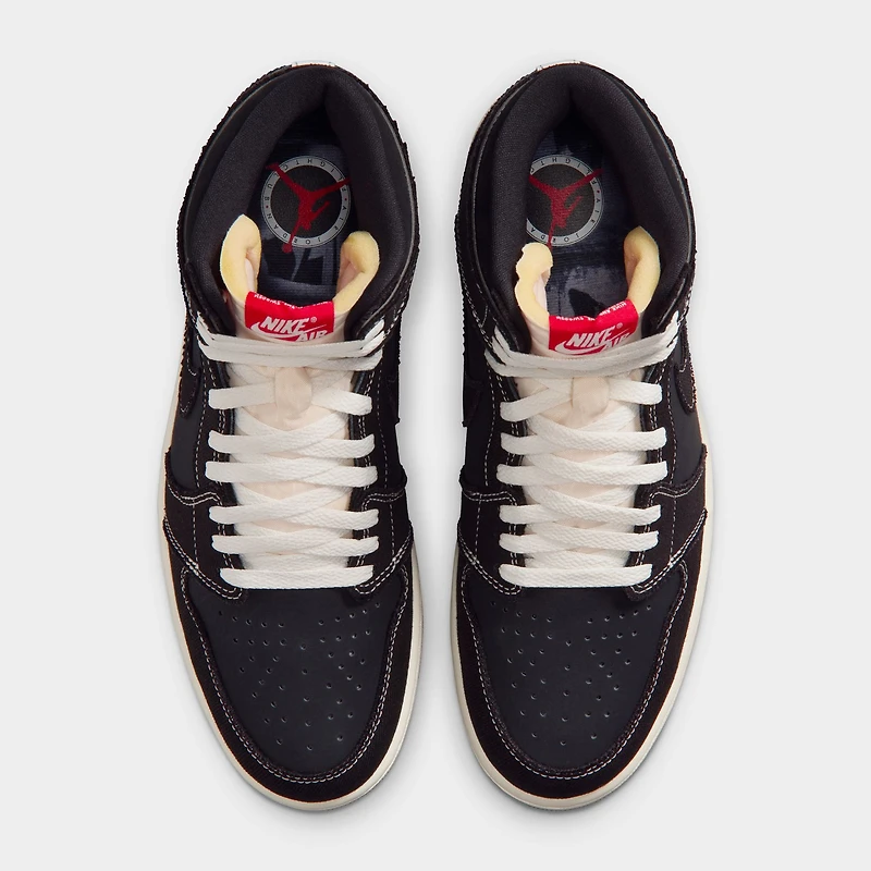 Air Jordan 1 Retro High OG Flight Club Noir / Rouge Universitaire - Voile