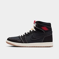 Jordan 1 Retro High OG Flight Club Black / University Red - Sail