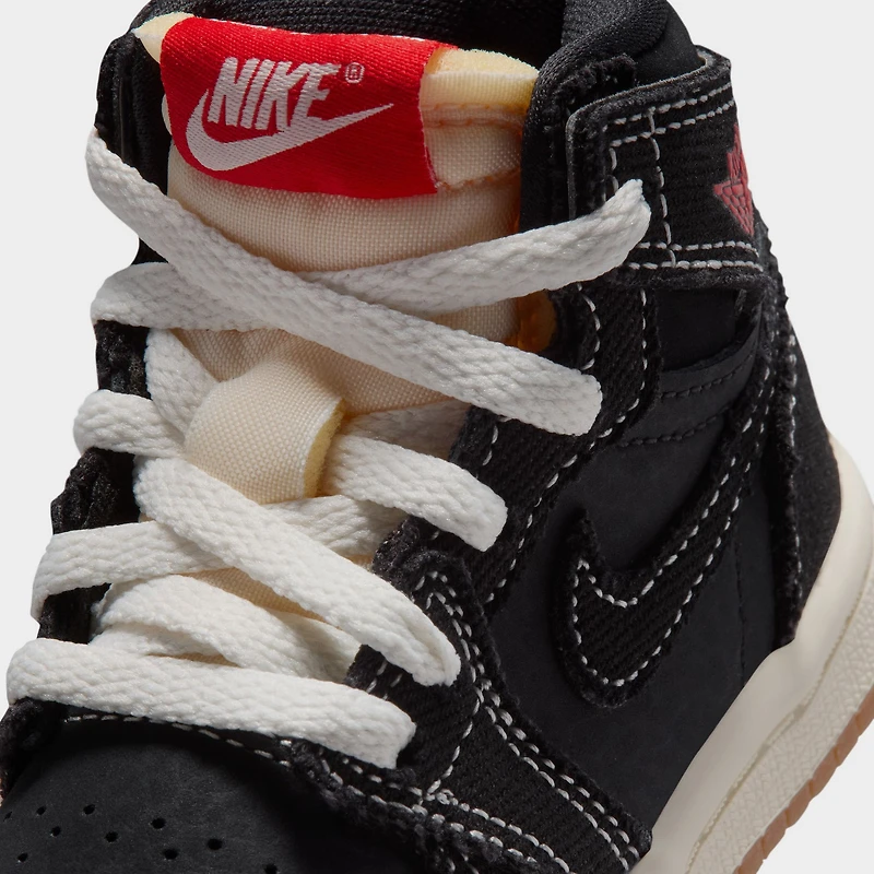 Jordan 1 High OG Retro TD Noir / Voile - Gomme