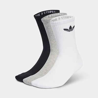 adidas Originals Trefoil Crew Cushion Socks (3-Pack) / Multi