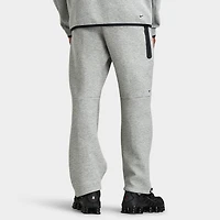 Nike Tech Hommes Pantalon en polaire à ourlet ouvert / Gris foncé Chiné