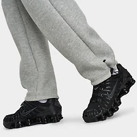 Nike Tech Hommes Pantalon en polaire à ourlet ouvert / Gris foncé Chiné