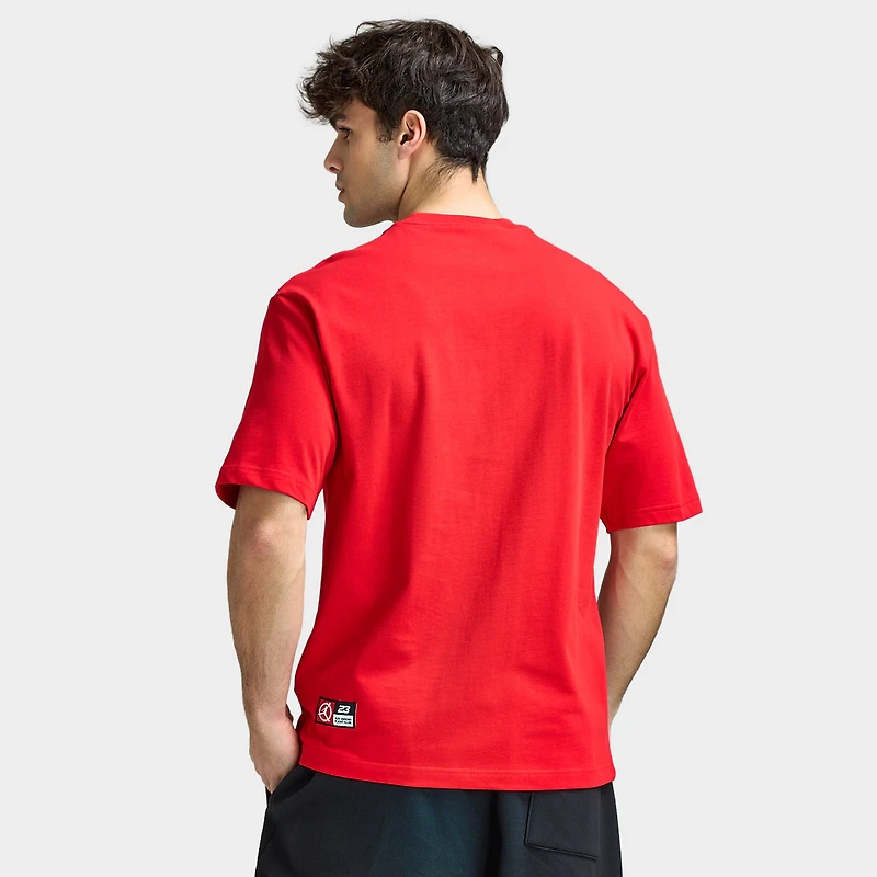 Jordan Graphic Flight Club t-shirt basique à col rond / Rouge universitaire