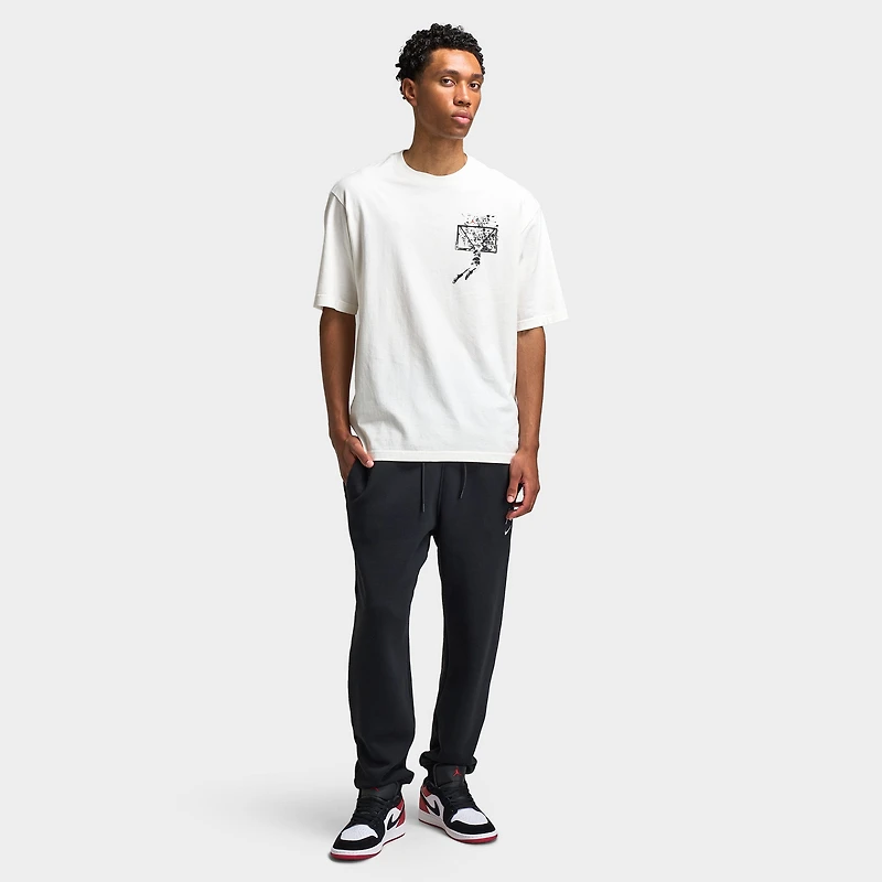 Jordan Brooklyn Varsity Fleece Joggers Black / White