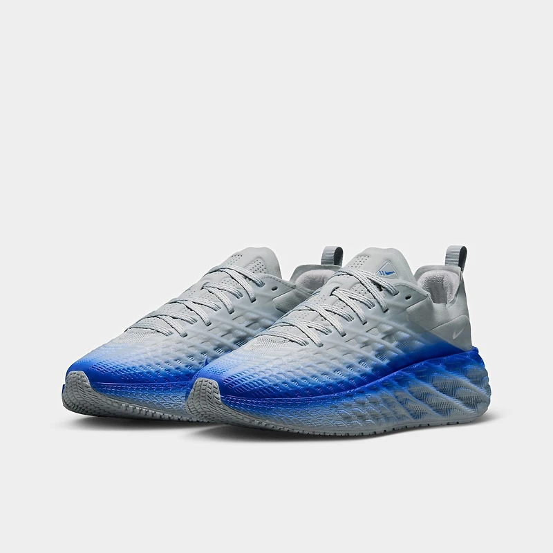 Nike Ava Edge Gris Clair / Bleu Course - fumé