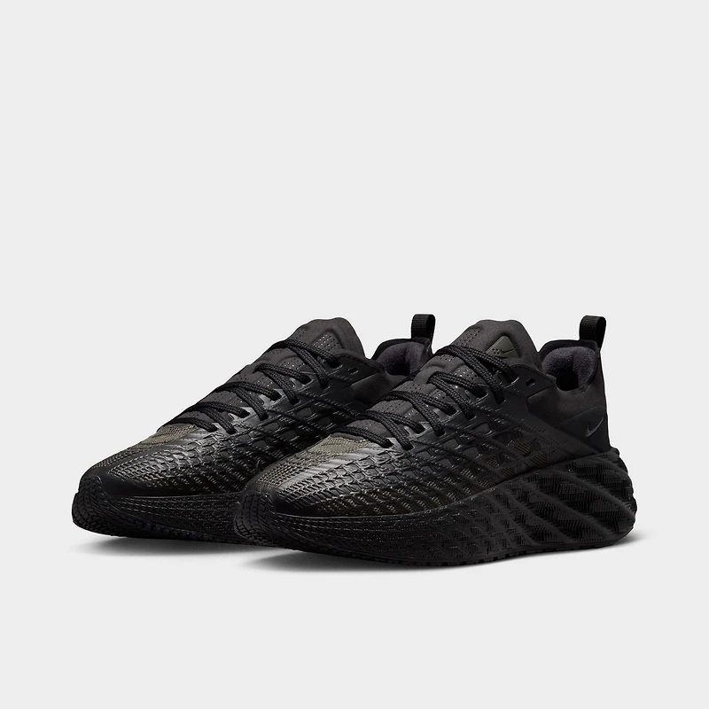 Nike Ava Edge Noir / Imprimé Journal - Gris Universitaire