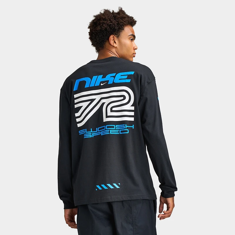 Nike Sportswear Swoosh Speed T-shirt à Manches Longues / Noir