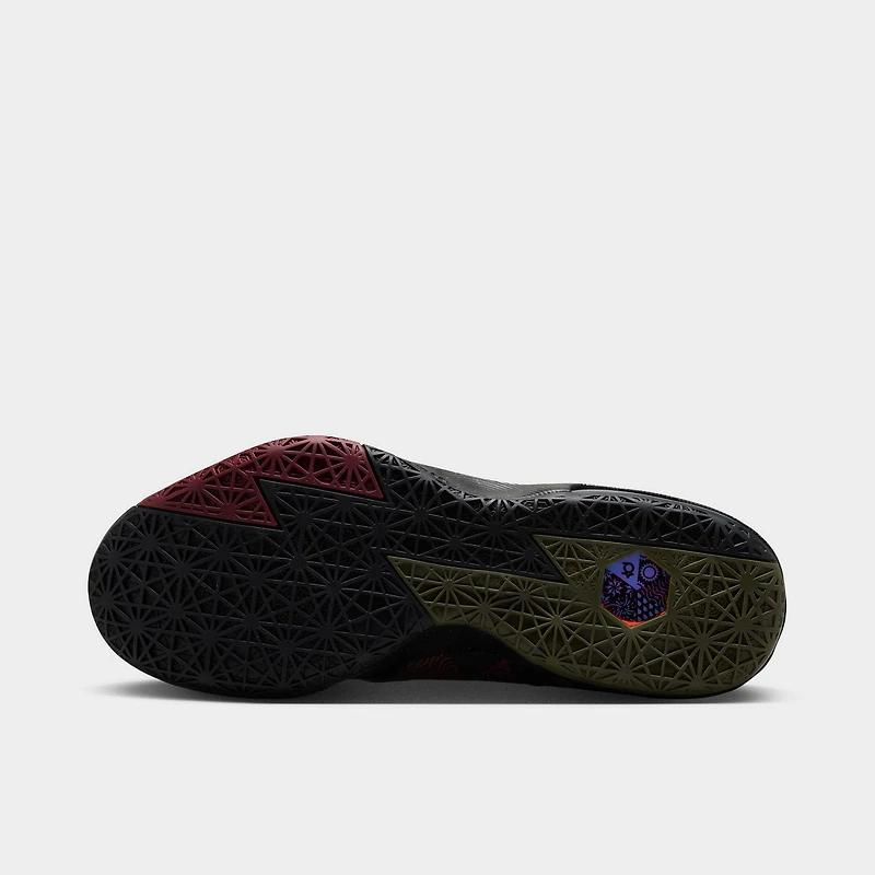 Nike KD VI Black / Atomic Red - Medium Olive
