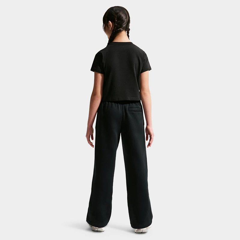 Nike Junior Kids' Loose Open-Hem Pants / Black