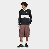 Nike Club Longsleeve Rugby Top / Black