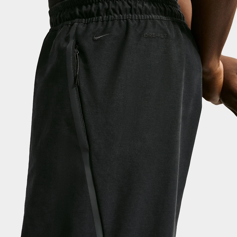 Nike Tech Fleece Dri-Fit Shori Perf Open Hem Pants / Black