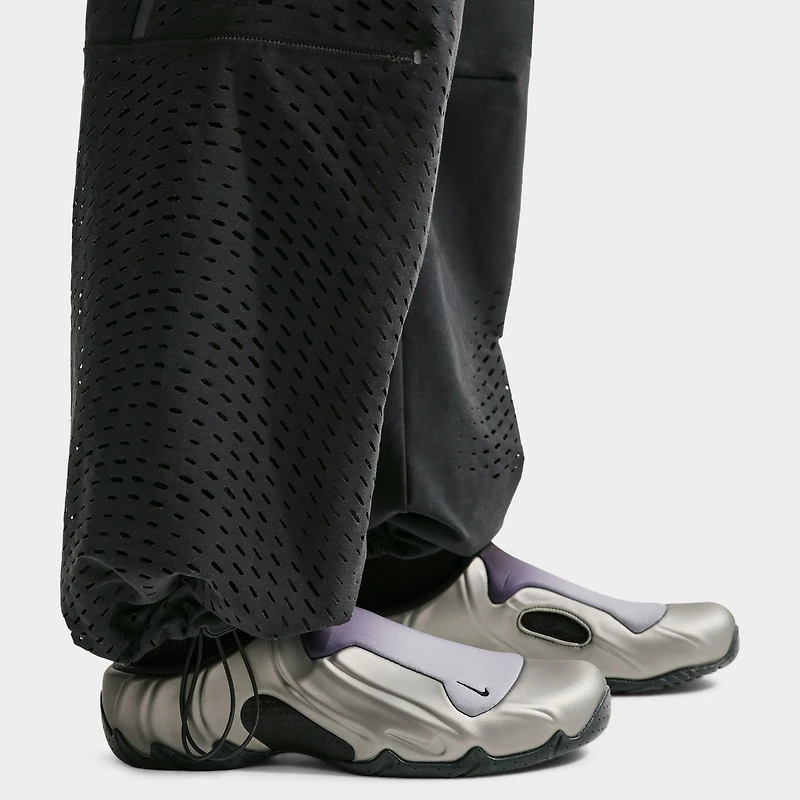 Nike Tech Fleece Dri-Fit Shori Perf Open Hem Pants / Black