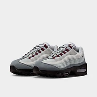 Nike Femmes Air Max 95 Gris Fumé / Bourgogne - Clair