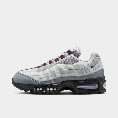 Nike Femmes Air Max 95 Gris Fumé / Bourgogne - Clair