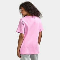 Nike Sportswear Femmes T-shirt Surdimensionné Classique  / Rose Montée