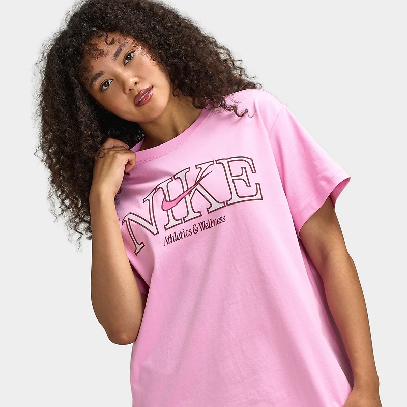 Nike Sportswear Women's Classic Oversized T-Shirt / Pink Rise
