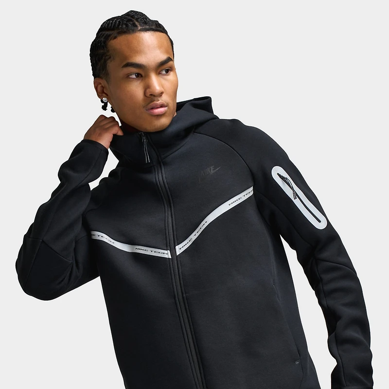 Nike Sportswear Tech Fleece Hoodie Reflective / Black